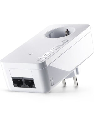 DEVOLO Powerline 9296, dLAN® 550 duo+ Single Adapter with AC Pass Through
