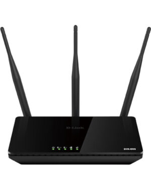 DLINK Wireless AC750 Dual Band 10/100 Router with external antenna