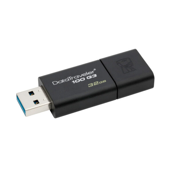 KINGSTON USB Stick Data Traveler 100G3 DT100G3/32GB, USB 3.0, Black